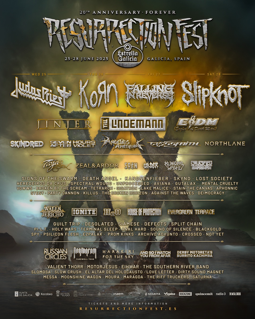 El Resurrection Fest 2025 desvela su line up
